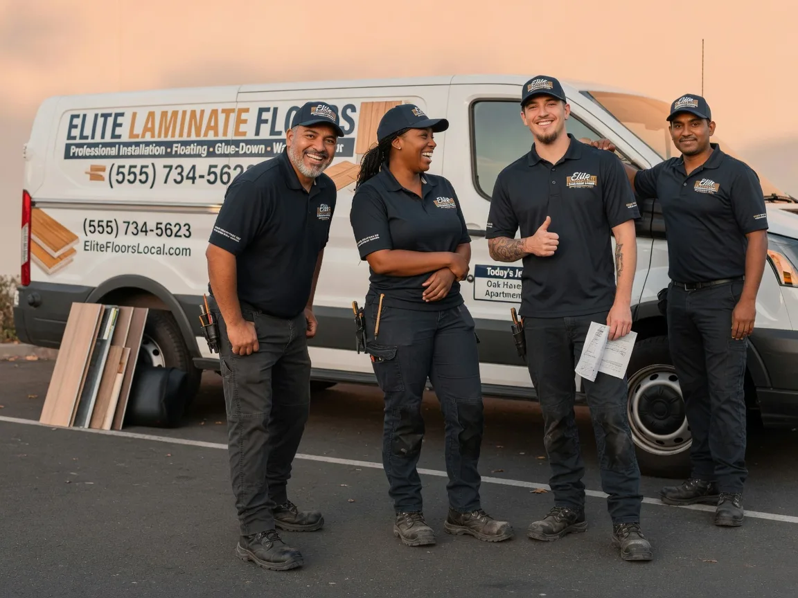 Laminate flooring installation company in Baden, PA